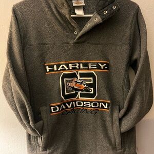 Harley-Davidson Charcoal Racing Sweatshirt